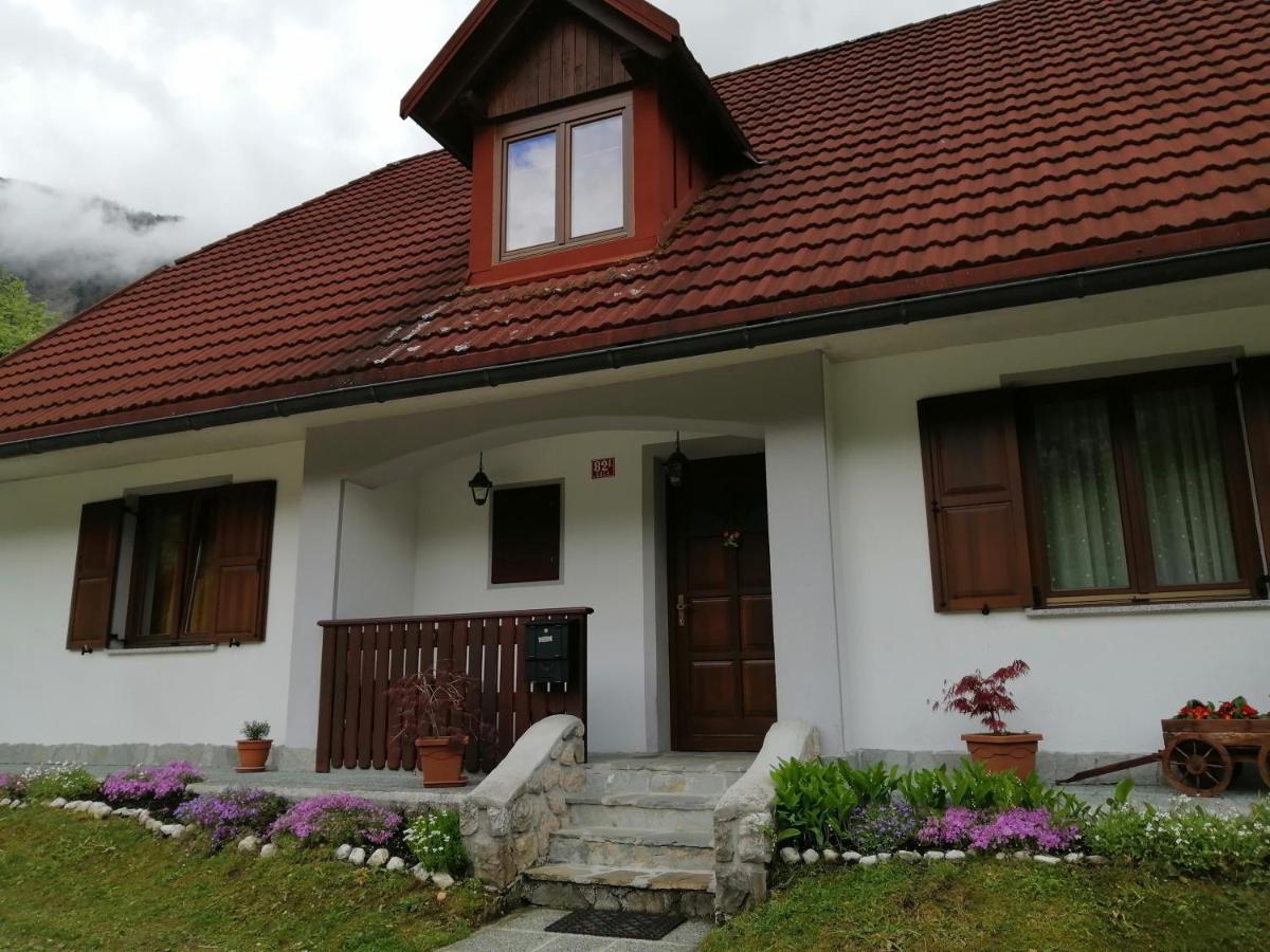Pocitnisko Stanovanje Planja Soča Exterior foto
